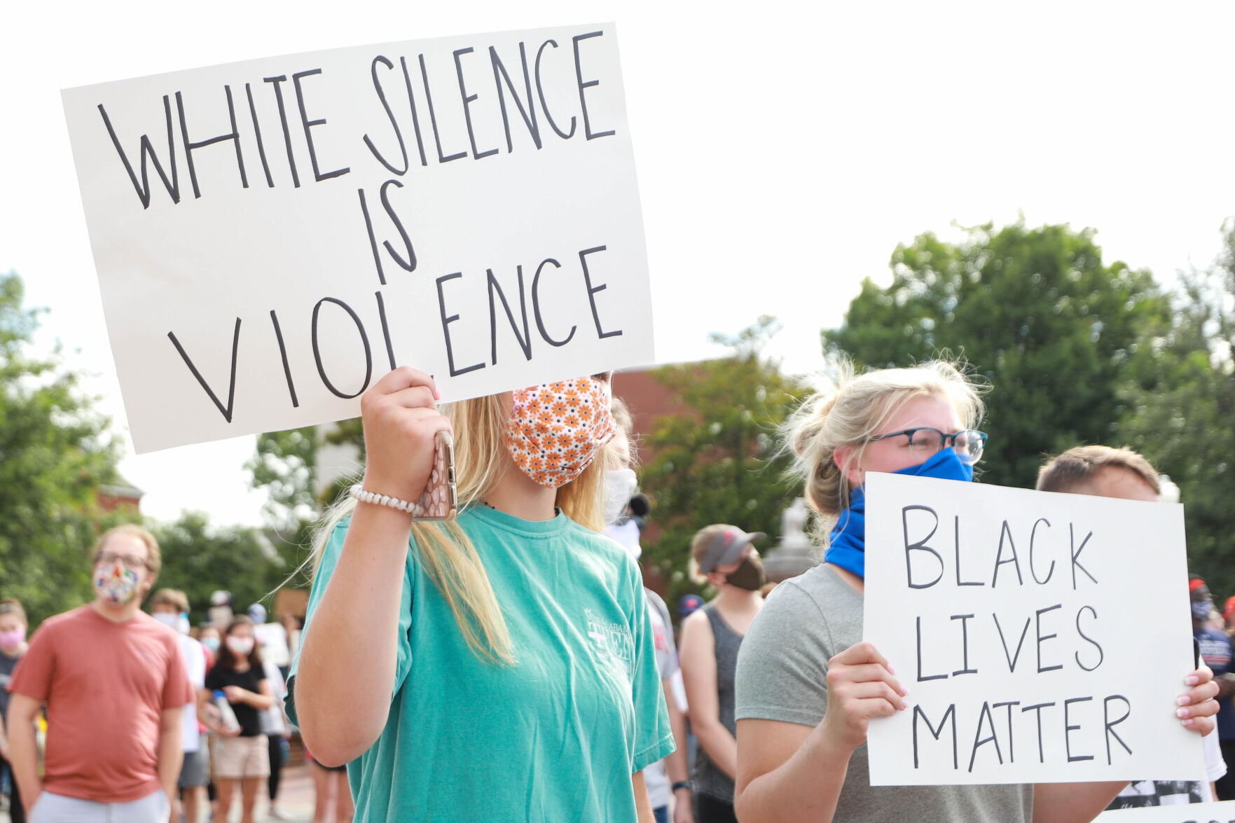 Auburn Students & Community for Change protest and march